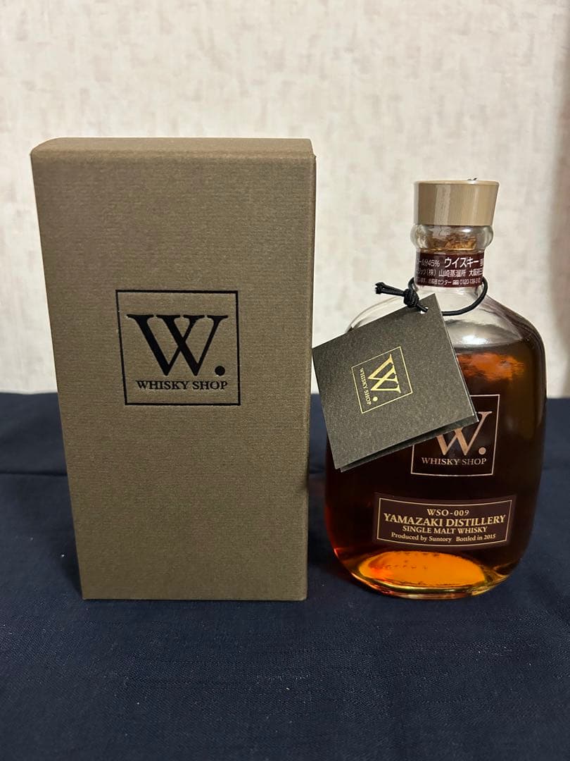 未開栓品】 山崎 ウイスキーショップ W 009 300ml 【古酒】箱有り