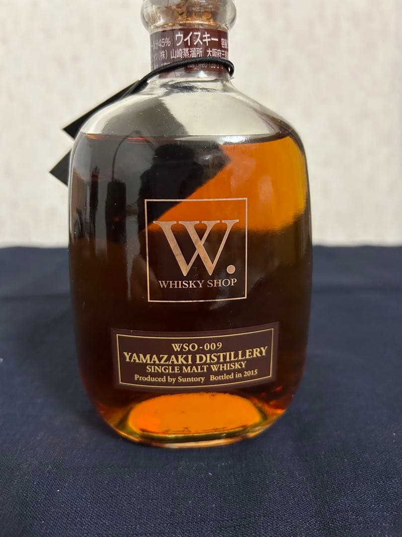 未開栓品】 山崎 ウイスキーショップ W 009 300ml 【古酒】箱有り