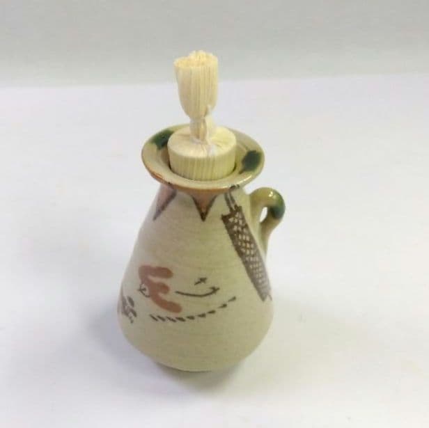 茶道具 茶箱用 茶碗 茶巾筒 振出 弥七田織部 菊泉窯 田中源彦 新品の