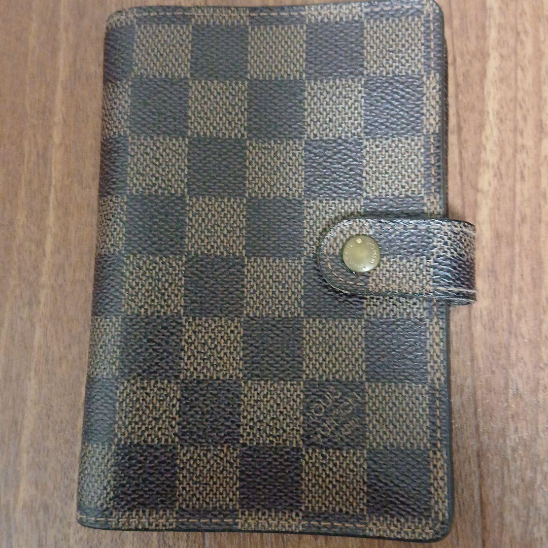 ルイヴィトン アジェンダ PM ダミエ エベヌ 6穴 システム手帳 手帳