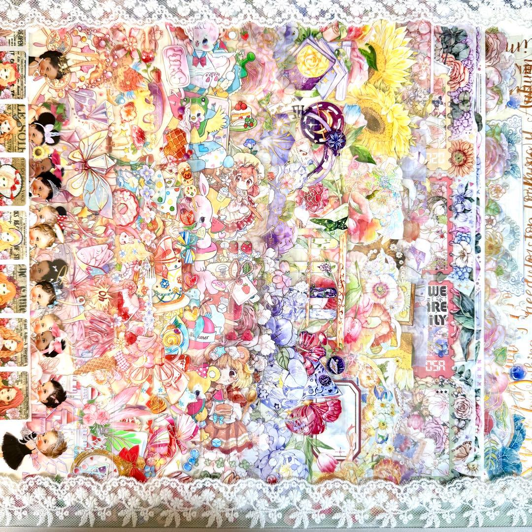 おすそ分けファイル❤︎tea tea様　限定版ステッカー込み♡トータル550点以上