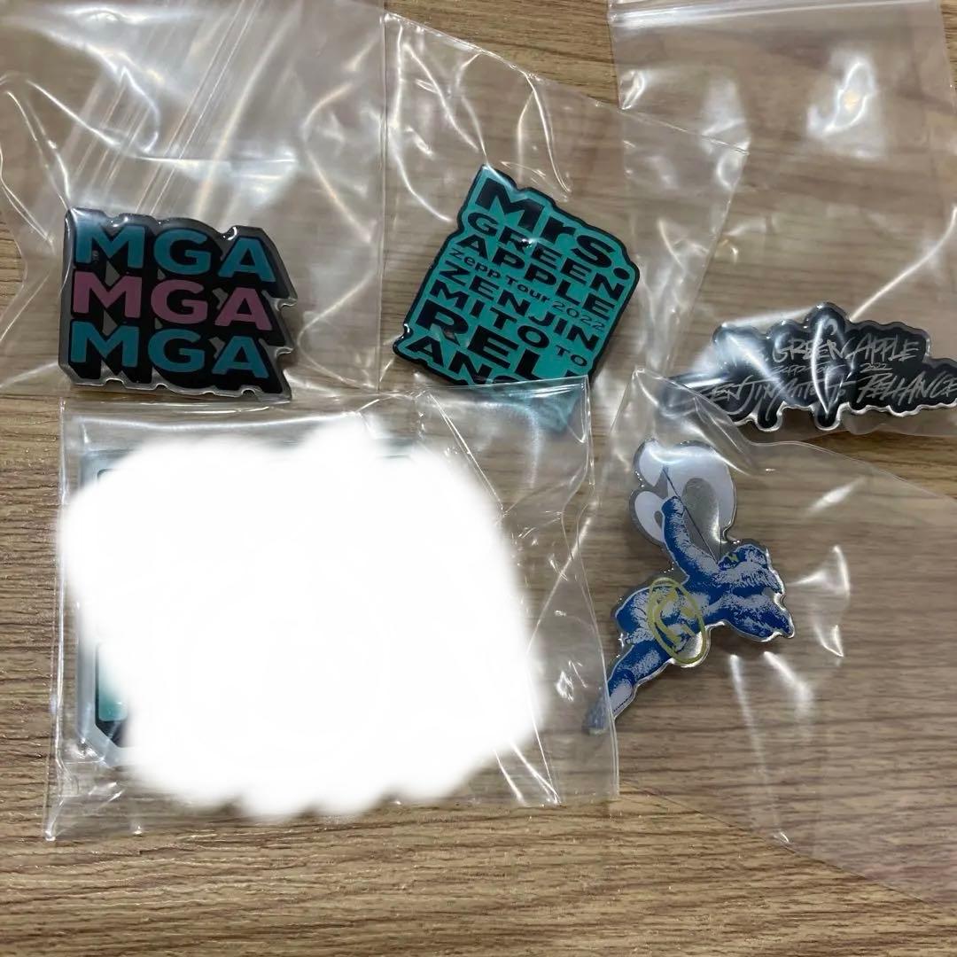 Mrs. GREEN APPLE 4点セット BANDAI（バンダイ） びっくらたまご Mrs. GREEN APPLE ミセス グリーン