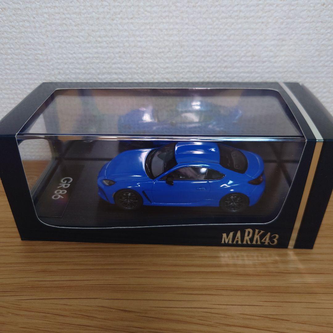 MARK43　1/43 トヨタ GR86 2021 ブライトブルー