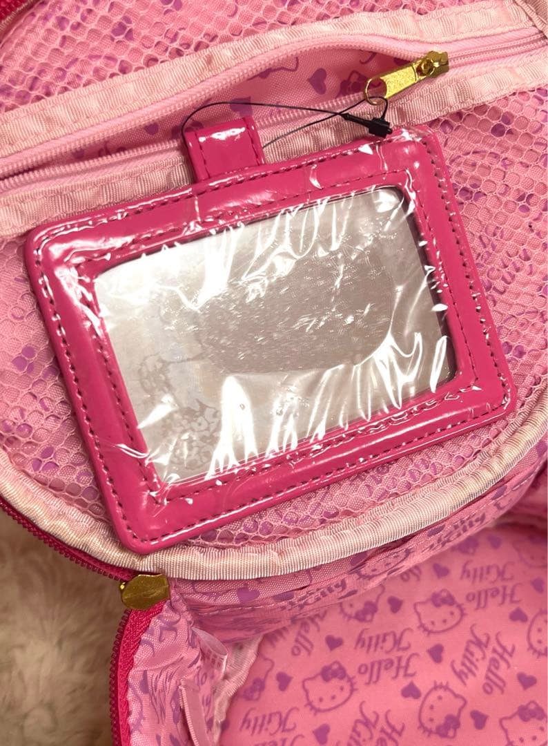 レア‼️キティ キルティングバニティバッグ ピンク レトロ