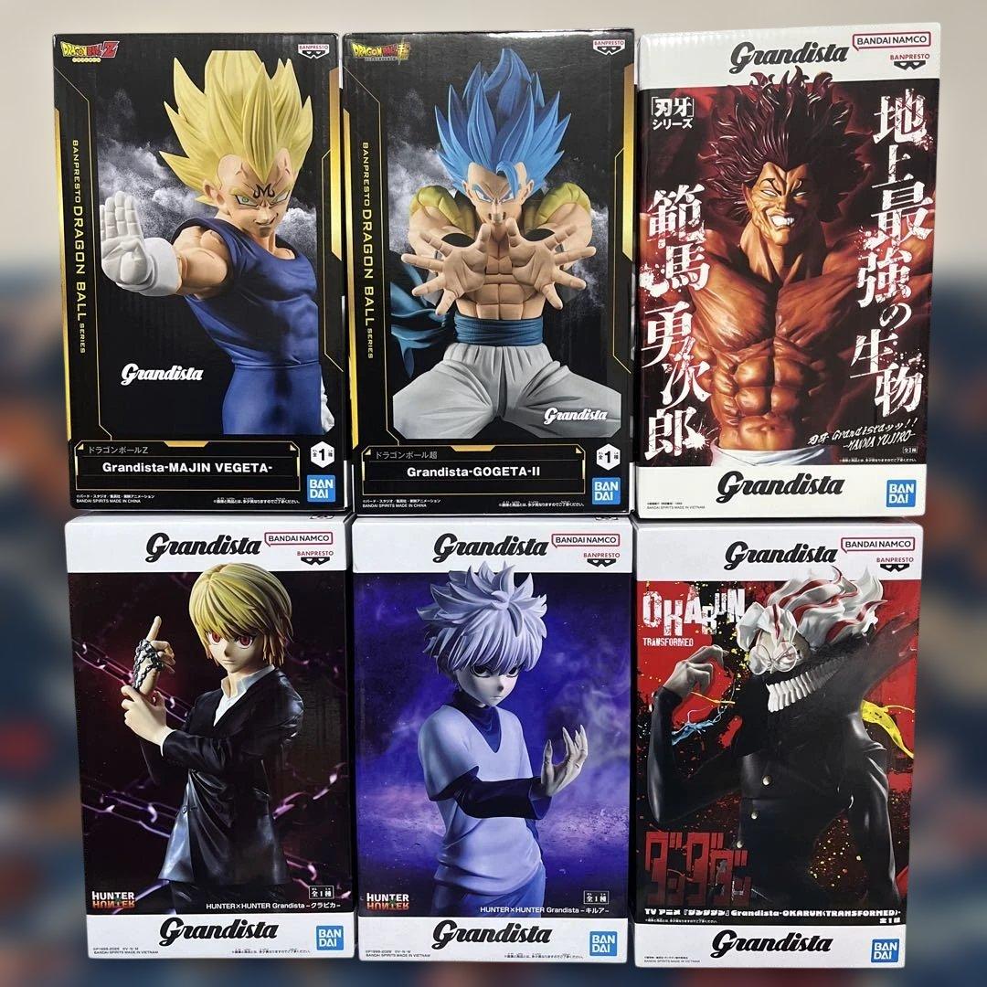 Grandista プライズフィギュア 6体まとめ売り - メルカリ