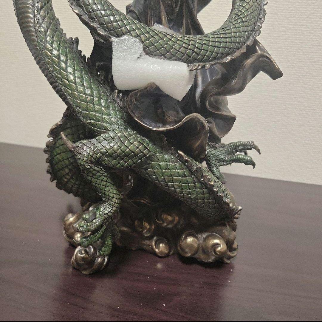 百花三国志 正子公也 諸葛亮孔明 フィギュア ブロンズ風 コールド