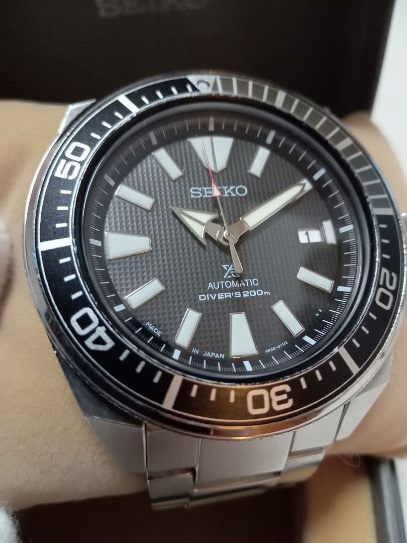 【フーミンパパ】SEIKO　PROSPEX　機械式自動巻　SRPB51JC
