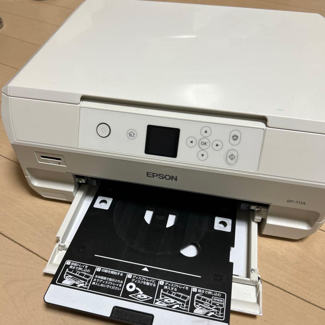 ジャンク品 EPSON EP-711A インクジェットプリンター