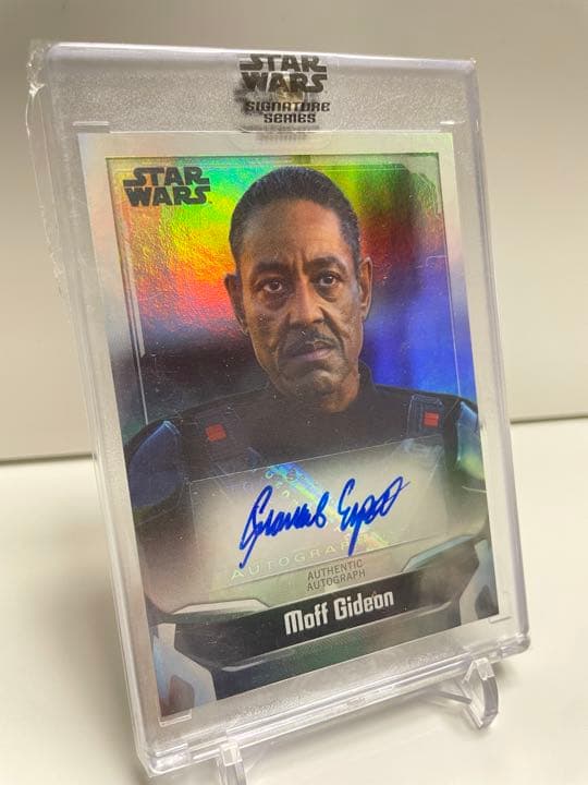 topps スターウォーズ GIDEON サインカード