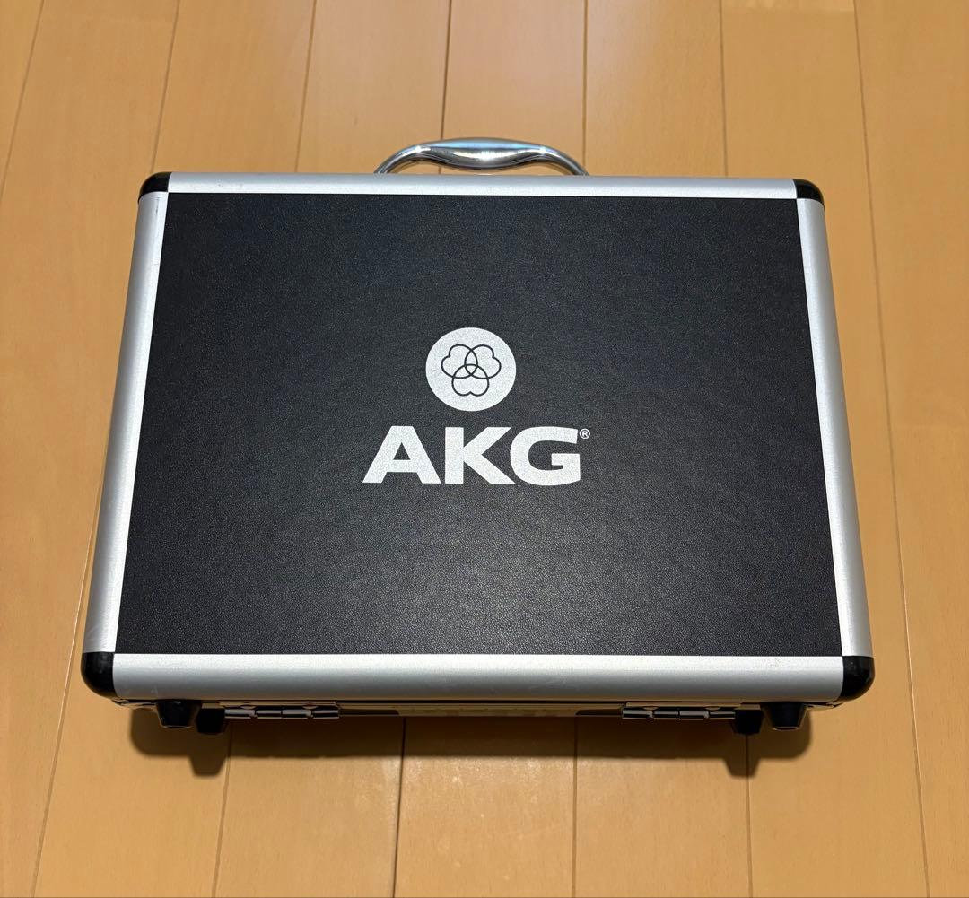 (極美品)AKG C214 コンデンサーマイク キャリングケース付