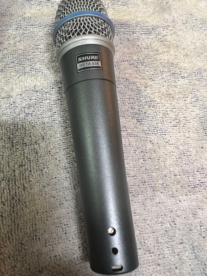 SHURE BETA57A 稀少 ガラスダイアフラム マイク 未使用に近い