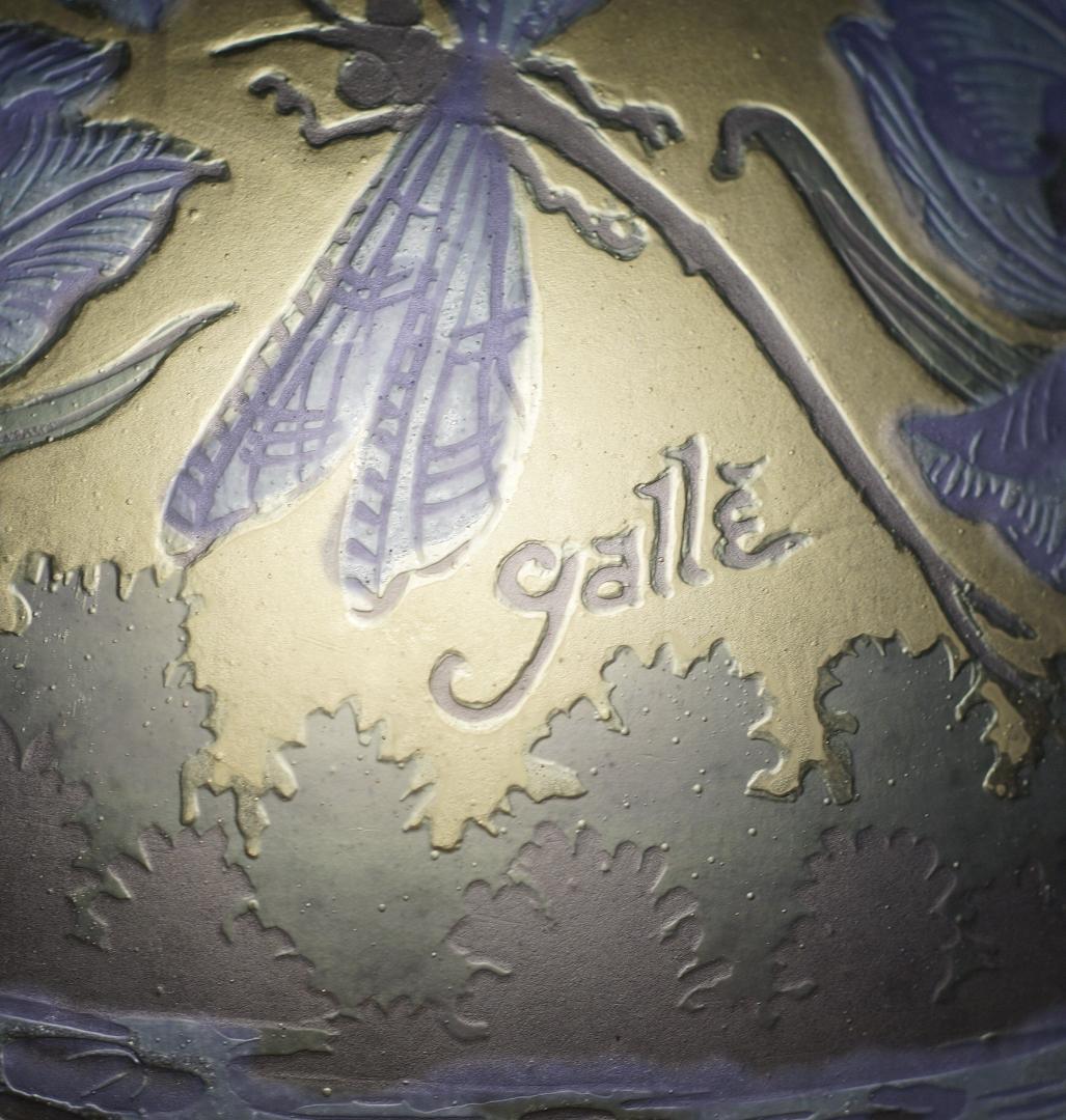 特大 エミールガレ2灯 50cm 卓上ランプ フロア照明 ナイトスタンド