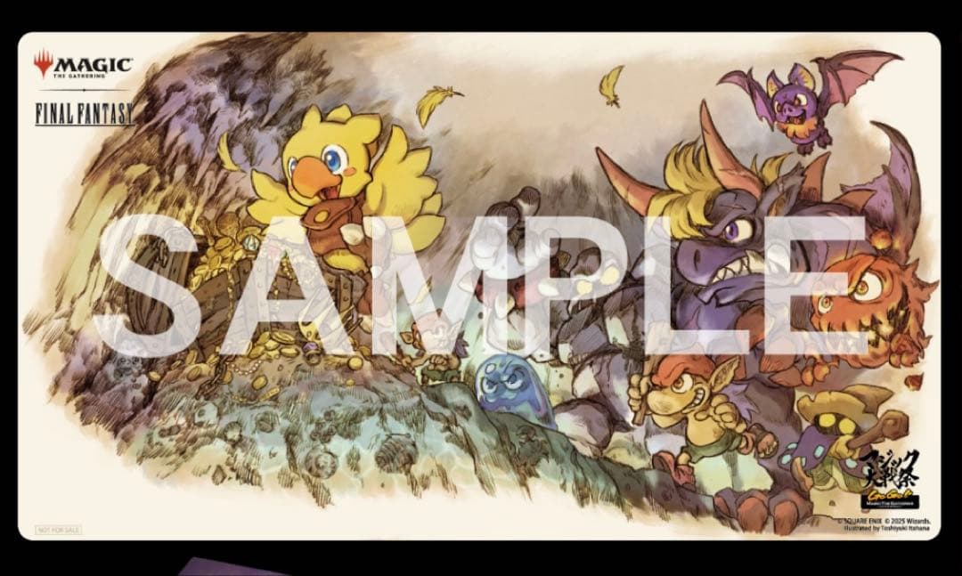 大戦祭　ファイナルファンタジー チョコボ　プレイマット 手掛かり》マジック大戦祭 プレイマット チョコボ mtg ff