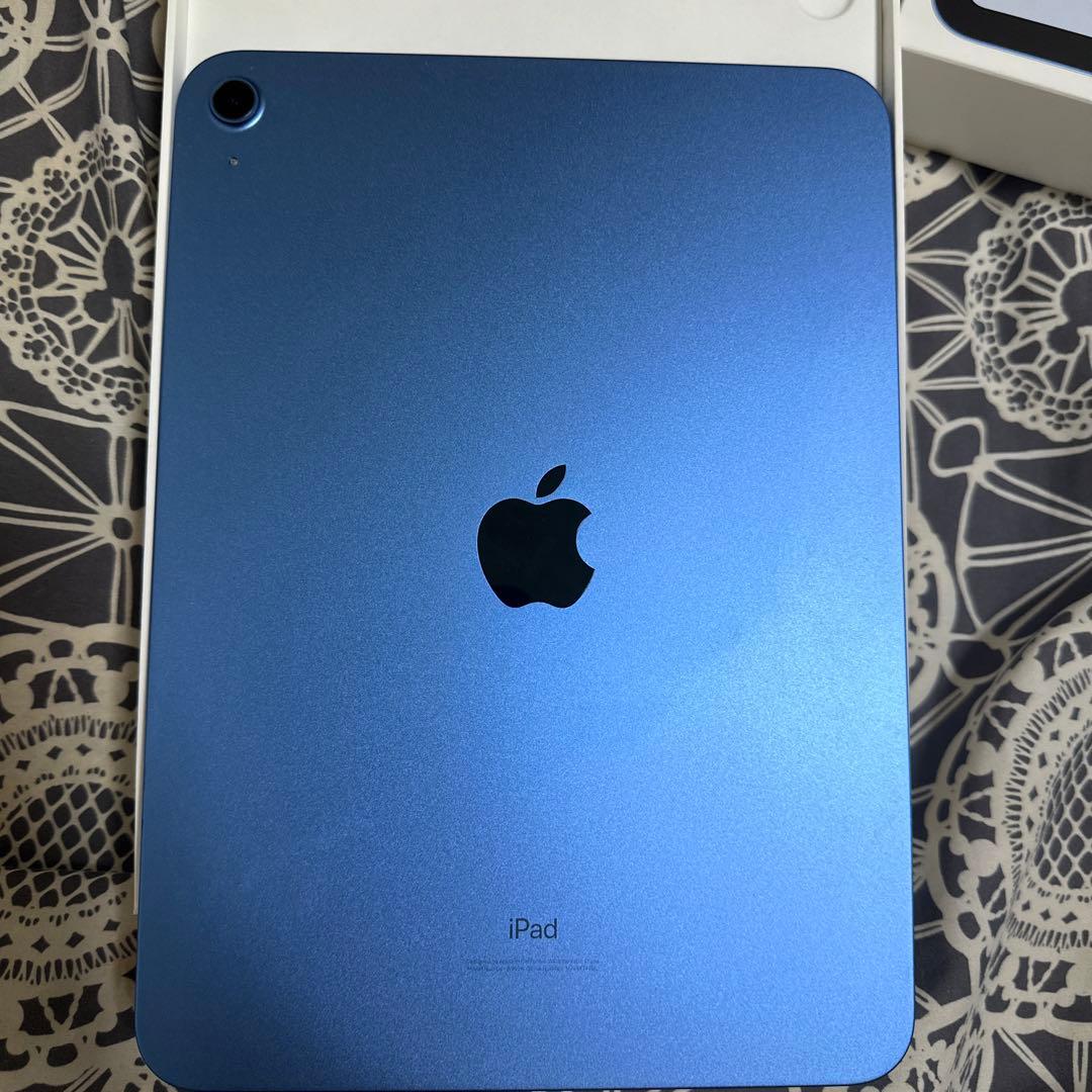 美品iPad第10世代64GB ブルーWi-Fiモデル