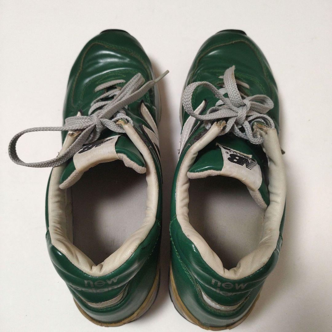廃盤】New Balance 576 レザー グリーン USA製 M576 - メルカリ