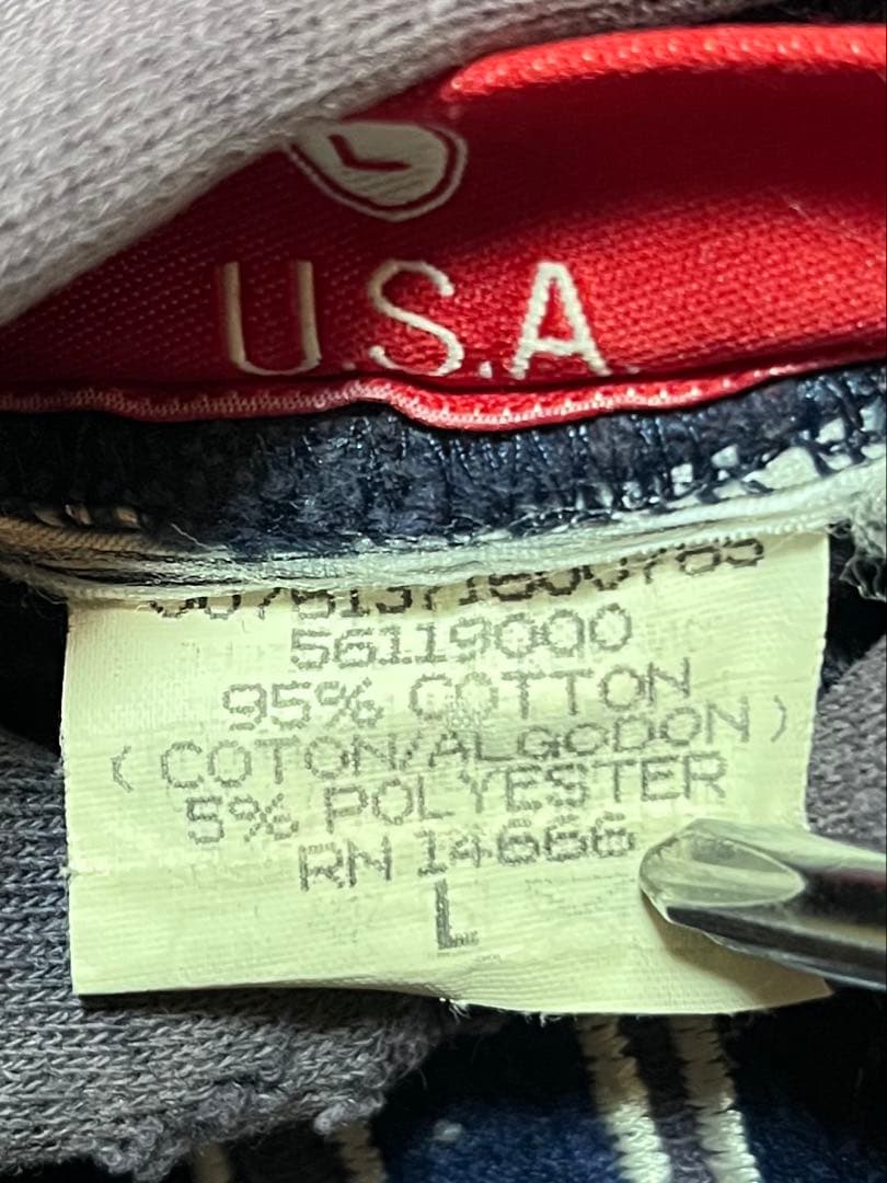 90s ビンテージ プルオーバー パーカー ナス紺 SUPREME 初期