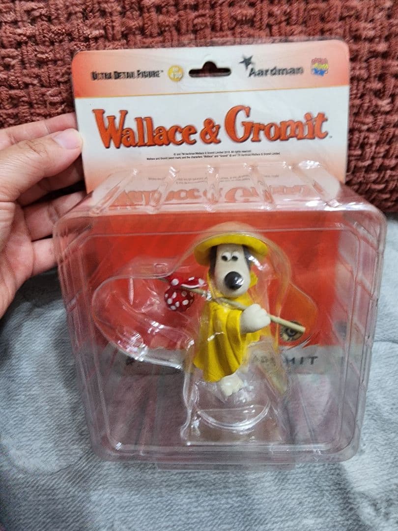 UDF　レインコートグルミット　フィギュア