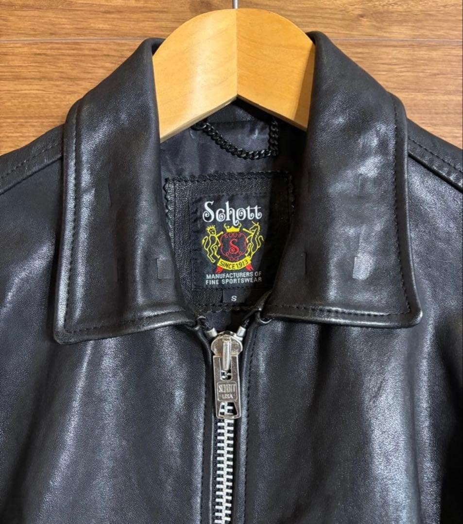 引っ越し資金かき集め中様専用 Schott シングルブレストライダース