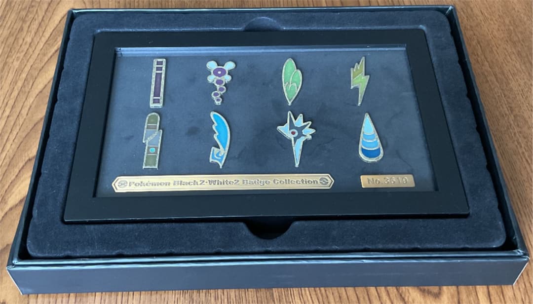 ポケモン ジムバッジ BW2 ブラックホワイト2 コンプリートセット