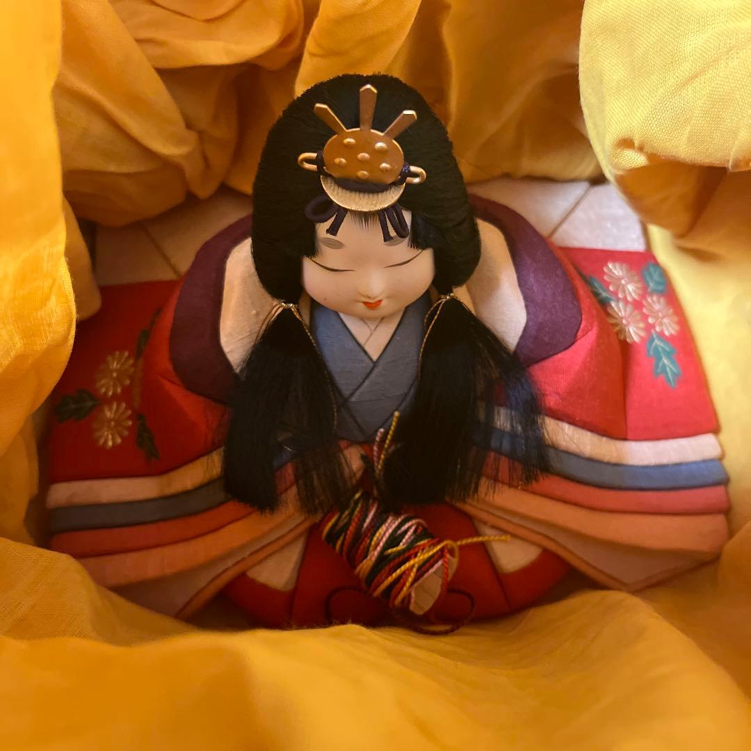 更に値下げ無形文化財人形師　雛人形　木目込み人形