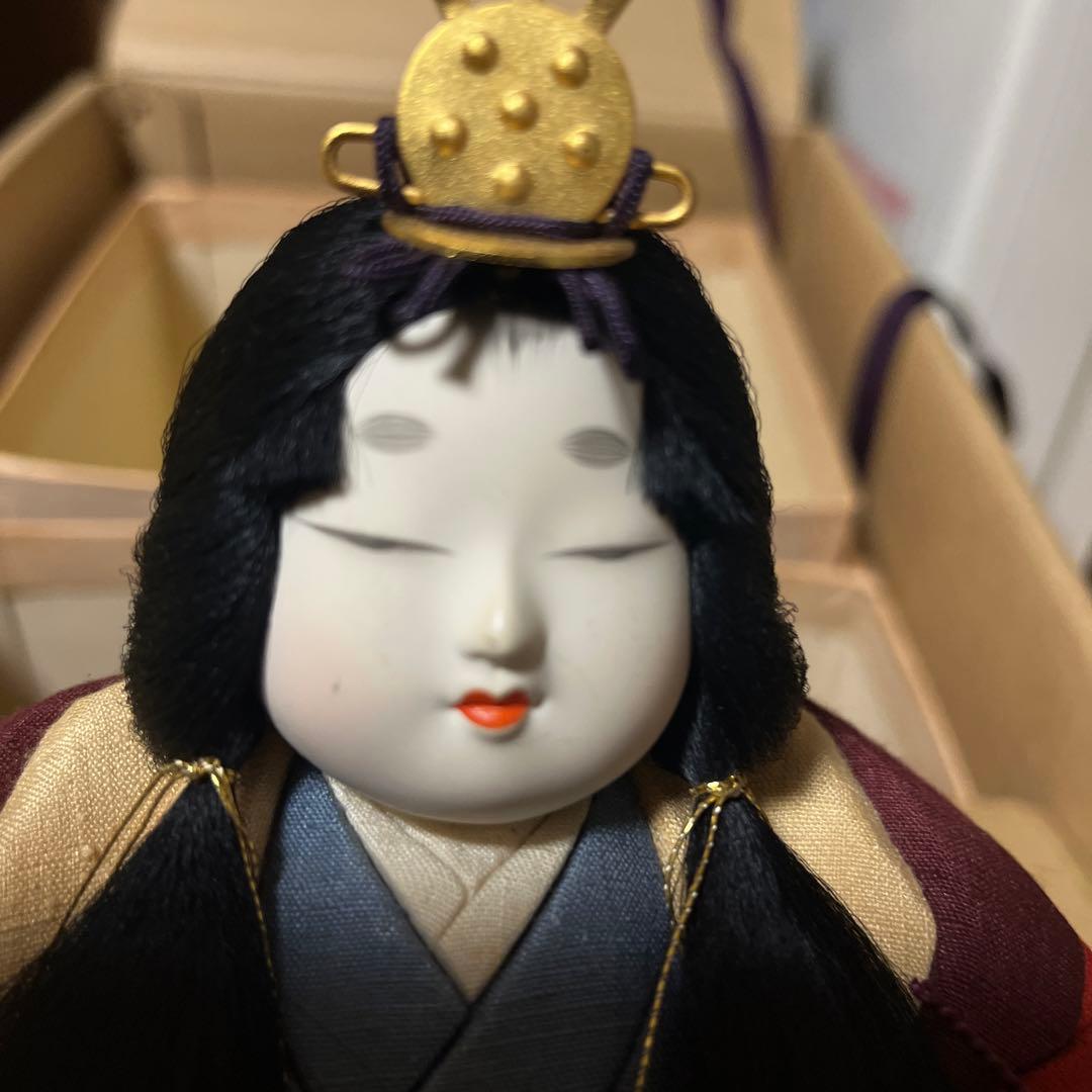 更に値下げ無形文化財人形師　雛人形　木目込み人形