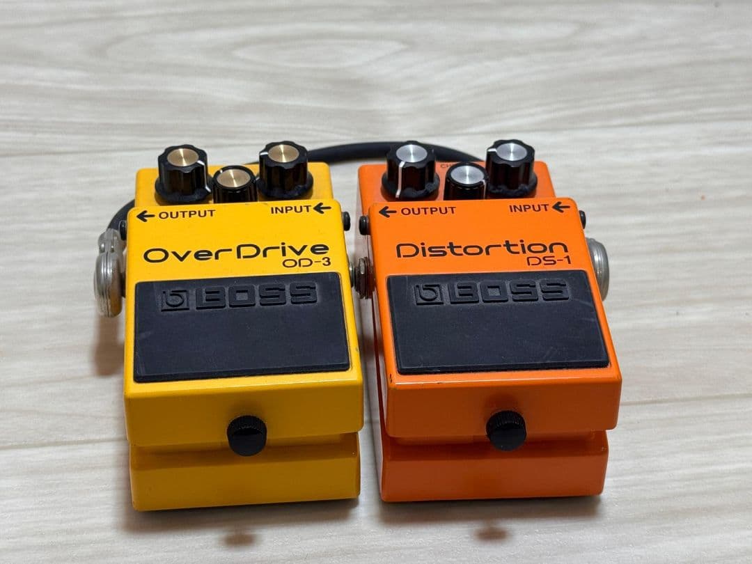ギター BOSS OverDrive OD-3 & Distortion DS-1