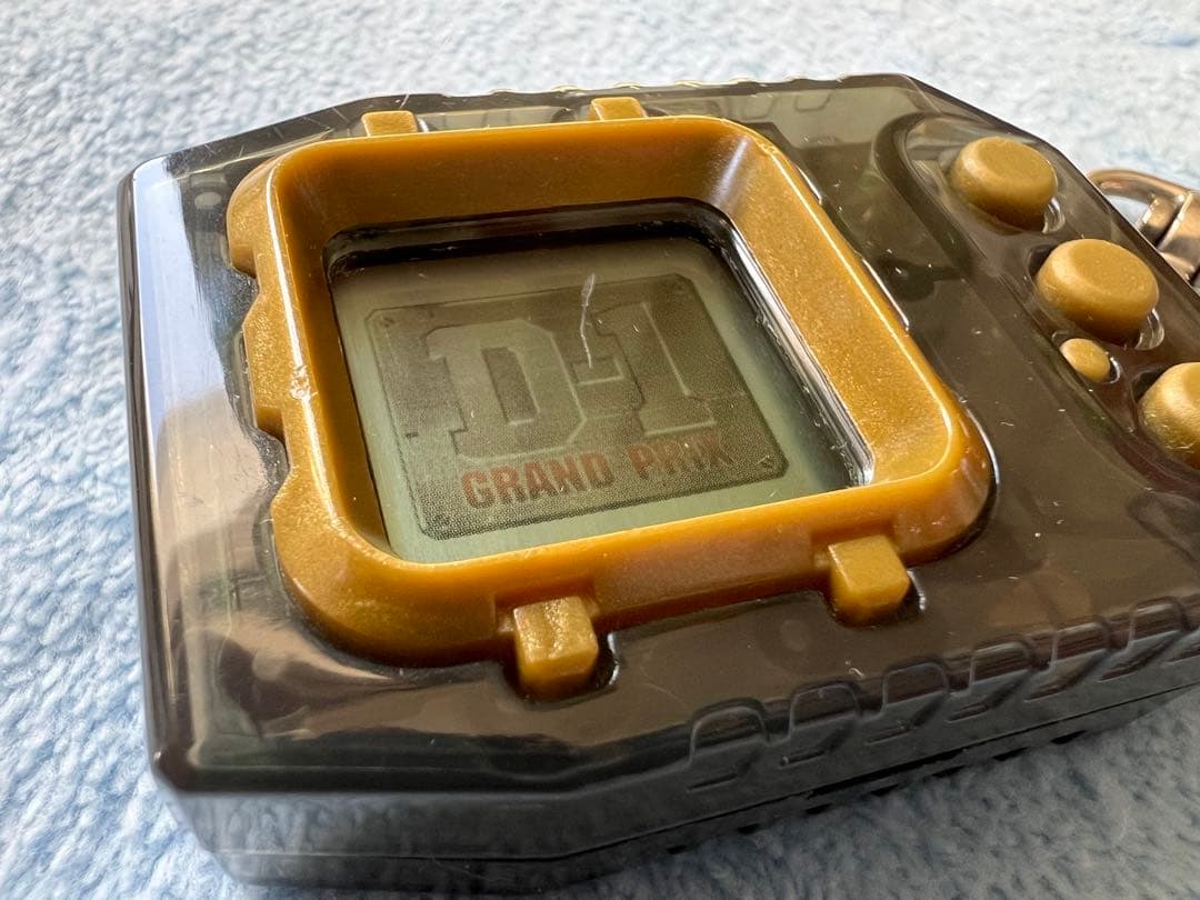 デジモン　ペンデュラム　クリアブラック　ゴールド　D-１