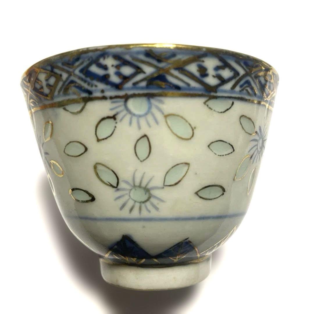 k*y様 中国【康熙年製】景徳鎮蛍茶碗5客 中国