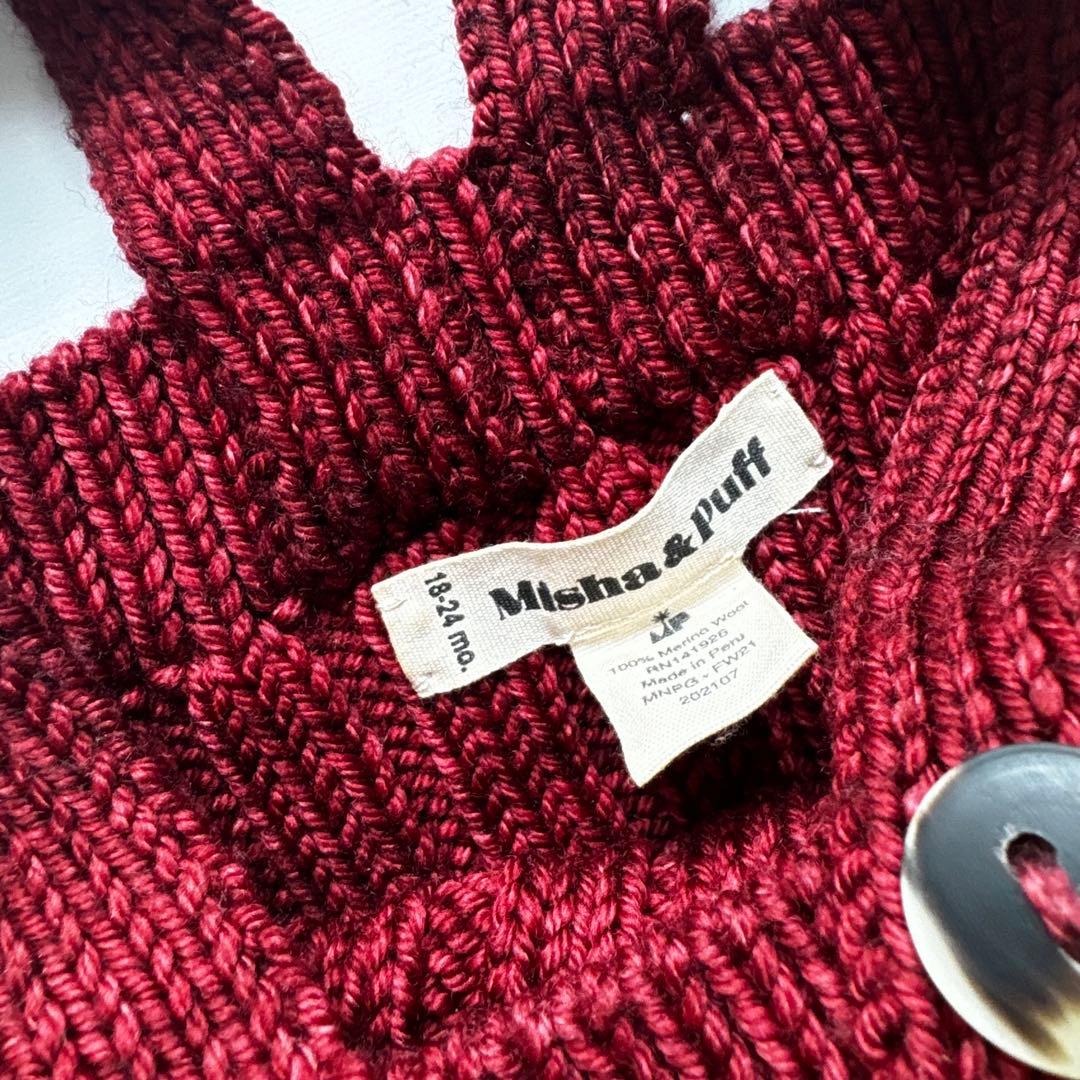 超美品】Misha & Puff ロンギースCranberry 18-24m