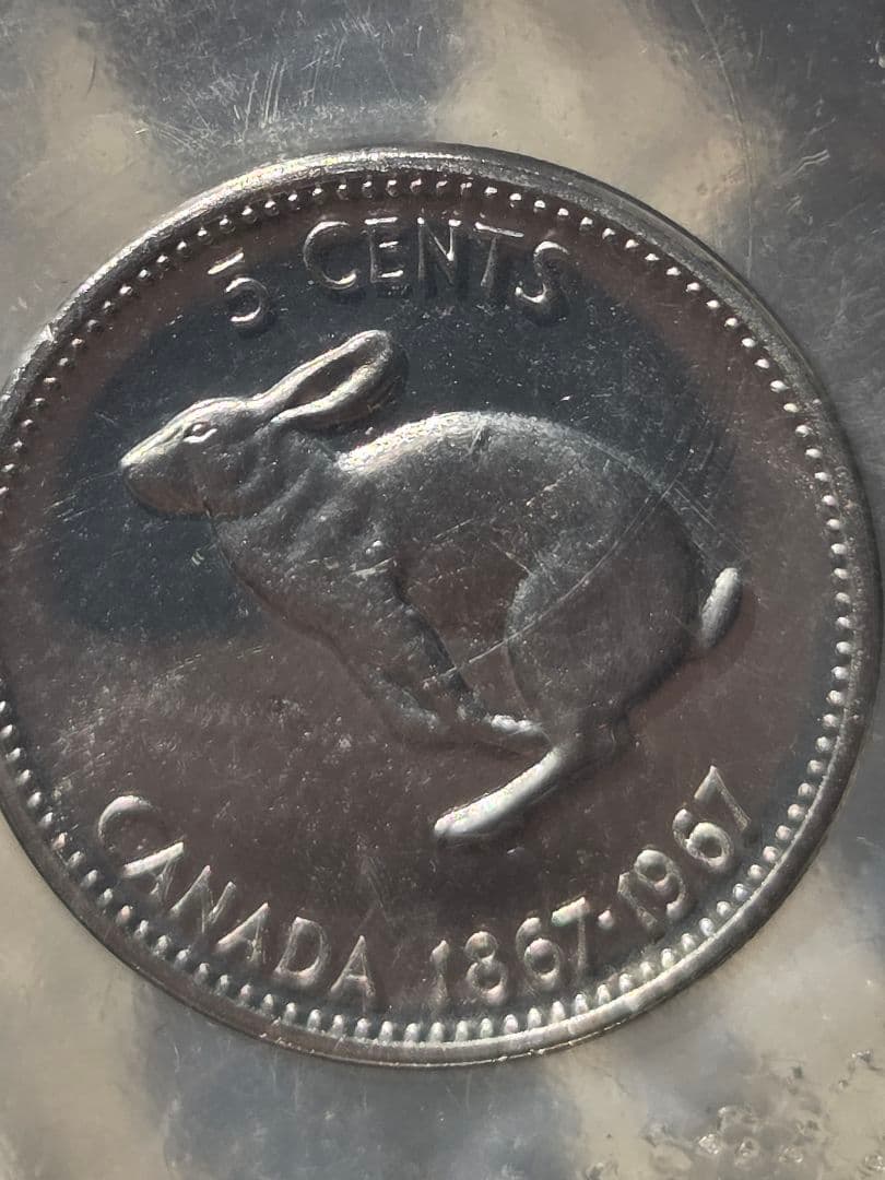 プルーフライク) カナダ連邦 建国100周年記念 コインセット 1967