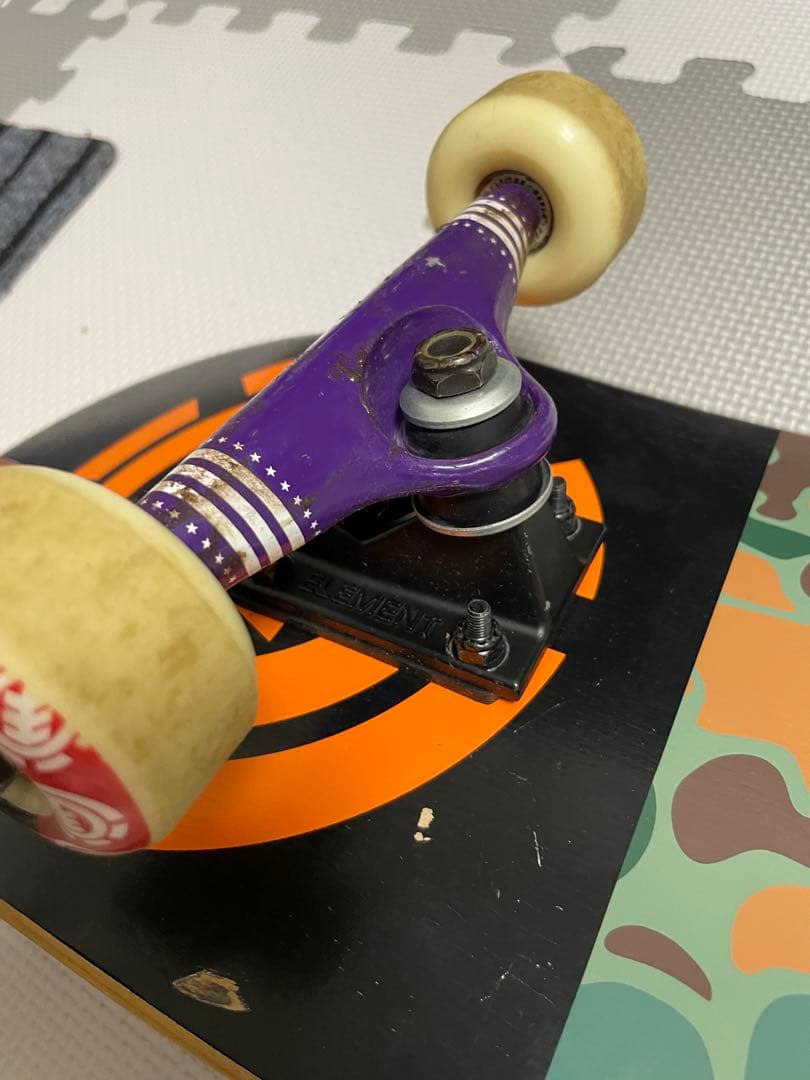 Element スケートボード スカルデザイン