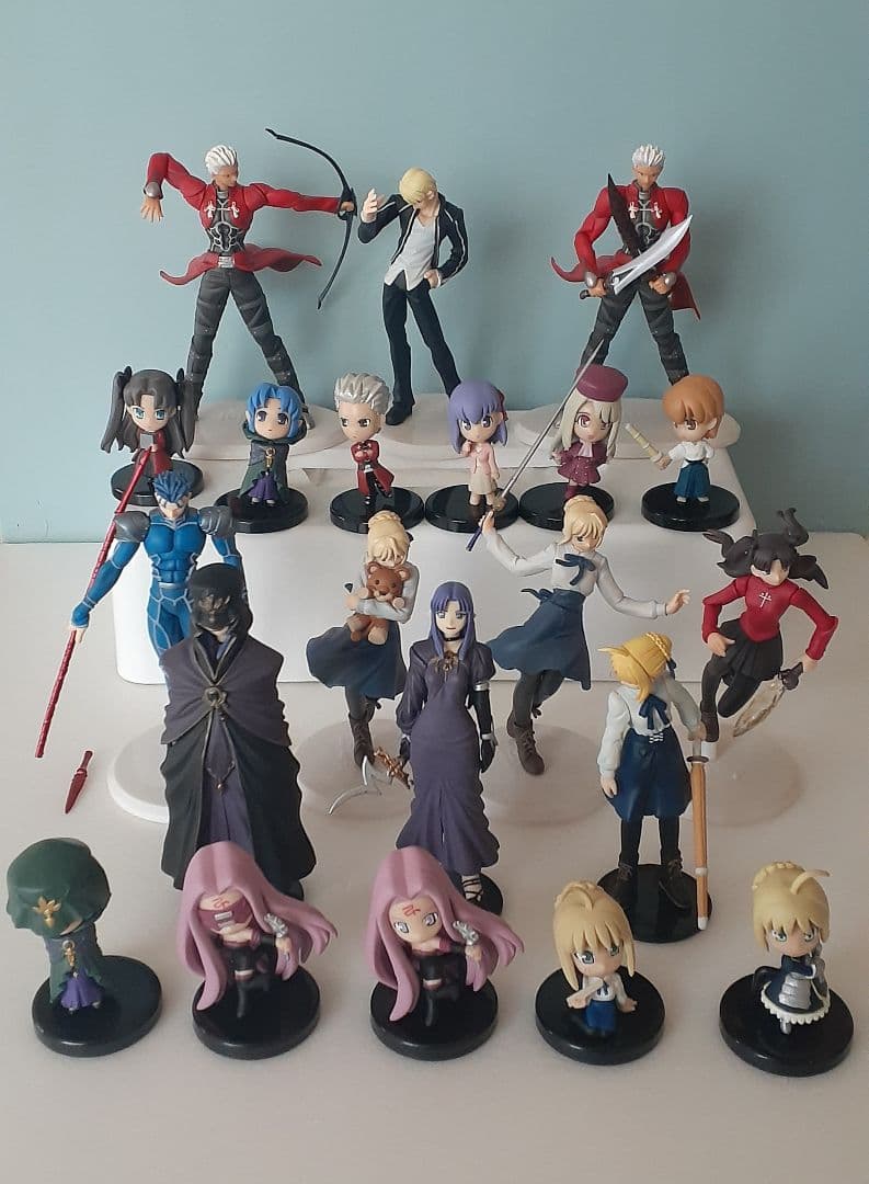 8-2 Fateシリーズ フィギュアセット 21体
