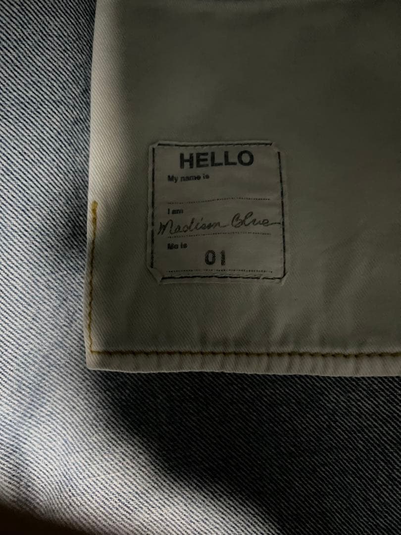 極美品　マディソンブルー5POCKET REMAKE A-LINE スカート