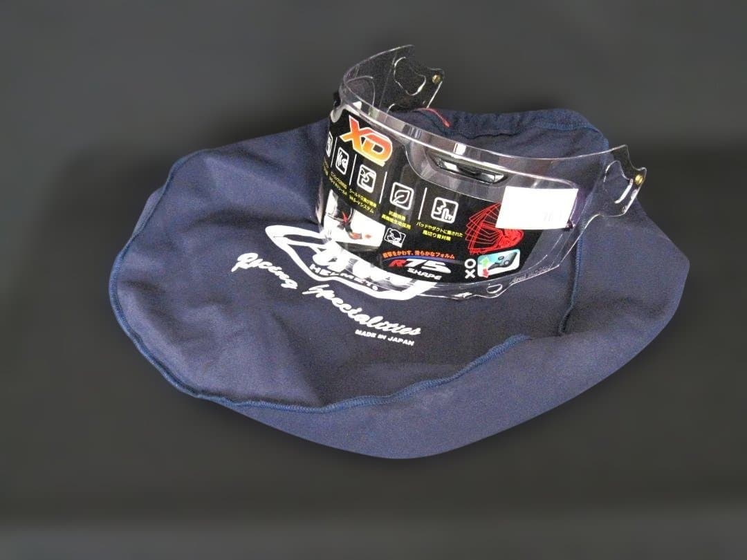 L*a様 Arai 　アライ　XD T’Sチタンゴールド　ミラーシールド付き