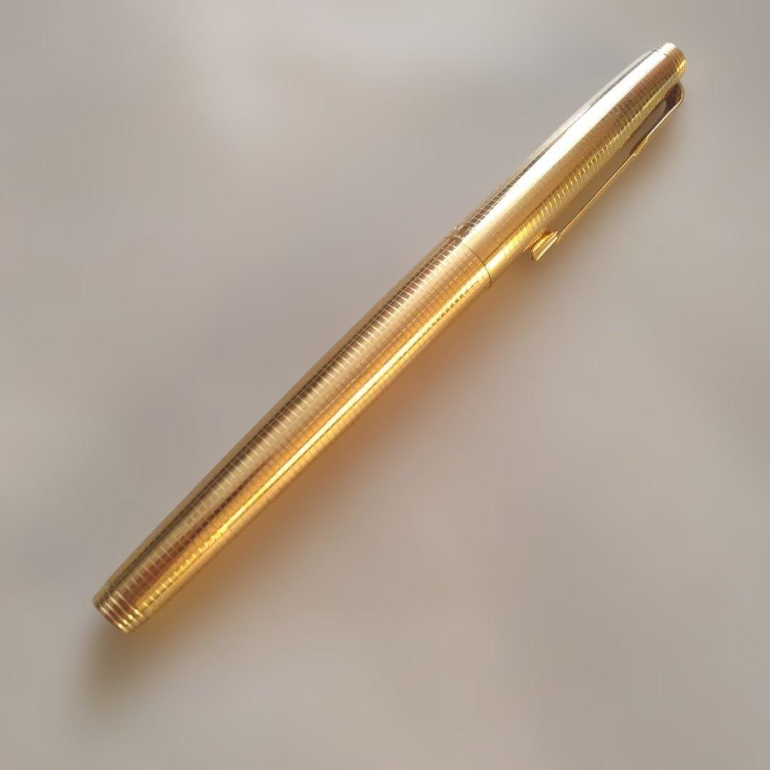 パーカー PARKER 万年筆 ゴールド 未使用品 14K ペン先 - メルカリ