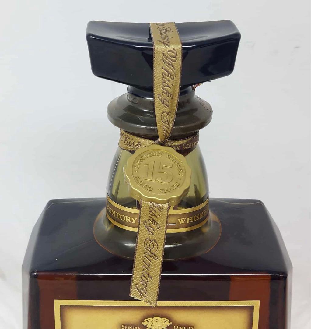 古酒】サントリーウイスキー ローヤル15年 ゴールドラベル - メルカリ