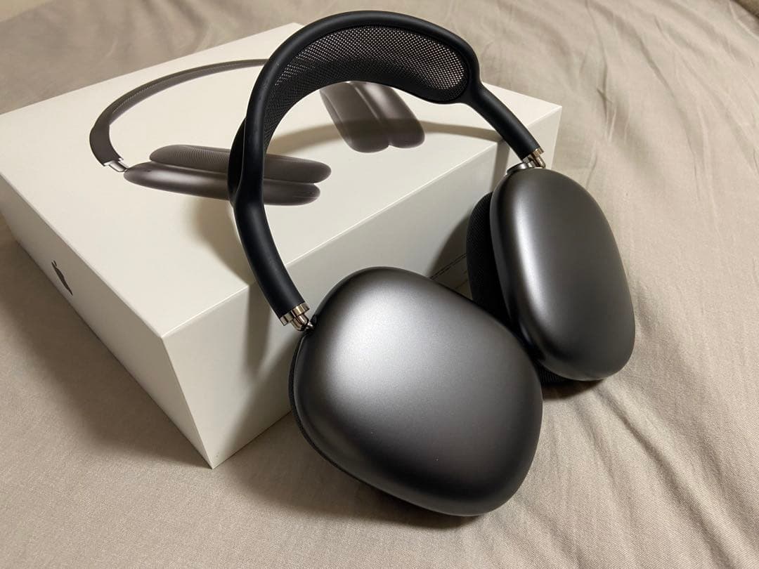 美品】AirPods Max スペースグレイ付属品全て完備ハードケース付き