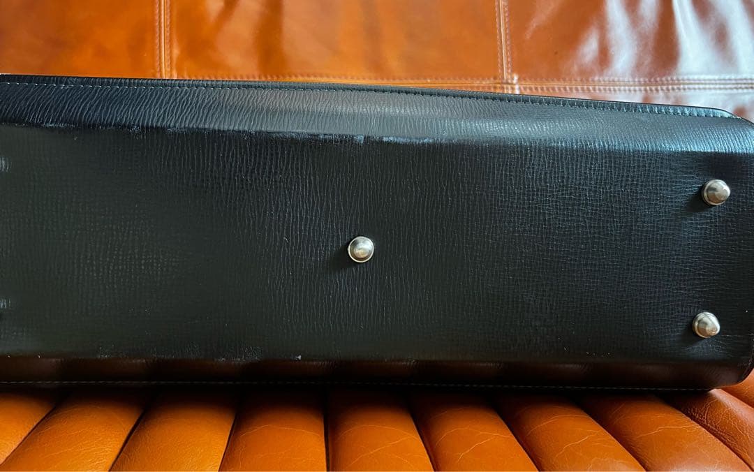 GINZA TANIZAWA TOKYO 角シボBOXダレスバッグ 小サイズ