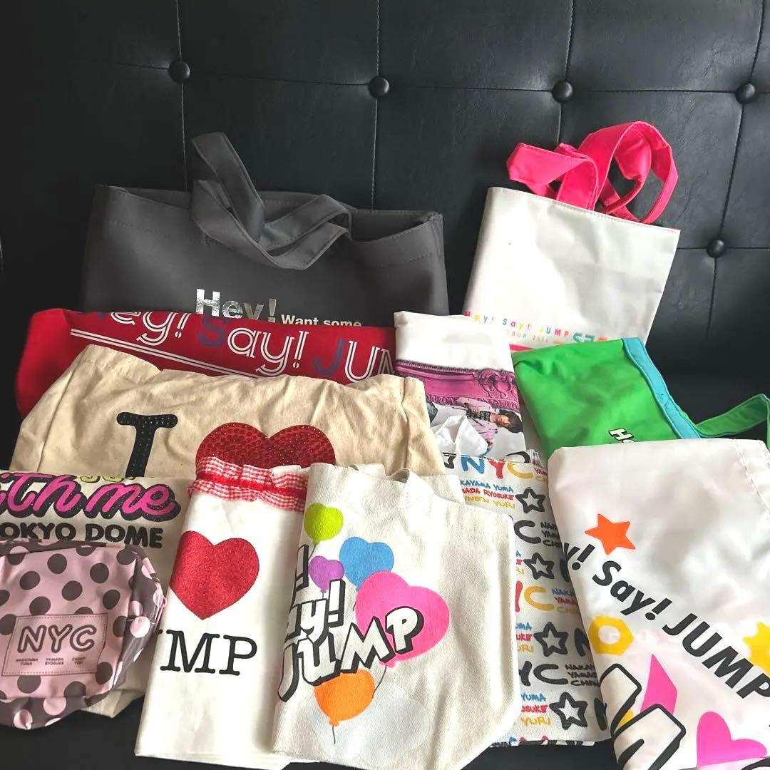 Hey!Say!JUMP 歴代バック トートバッグ ポーチ - メルカリ