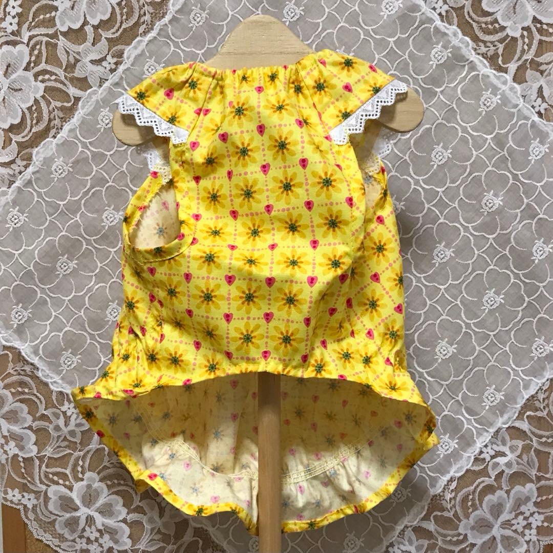 ハンドメイド犬服 ワンピース Mサイズ sorahinat様 お取り置き完成品の