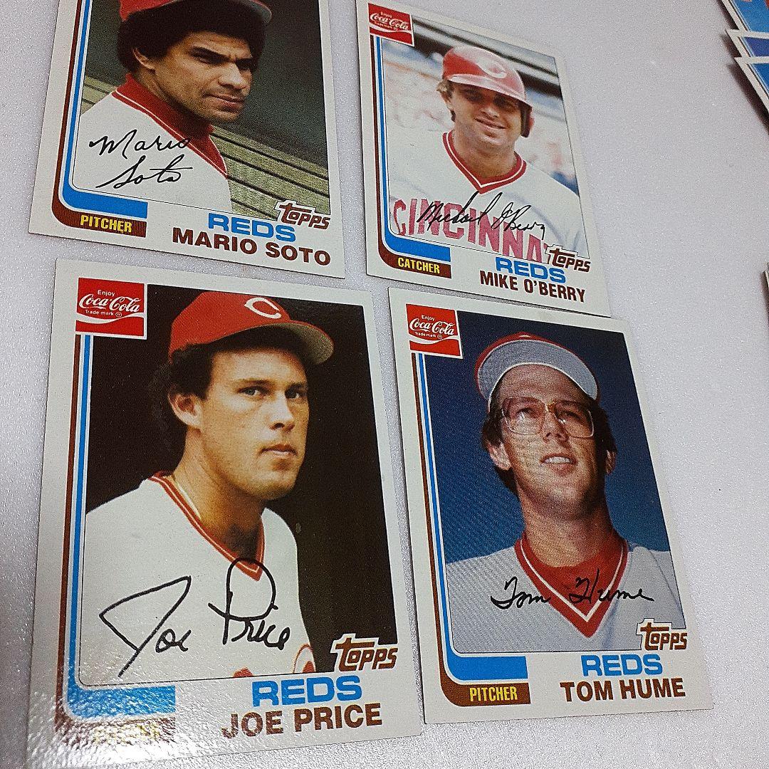 珍品　コカ・コーラ　野球カード　1982大リーグ