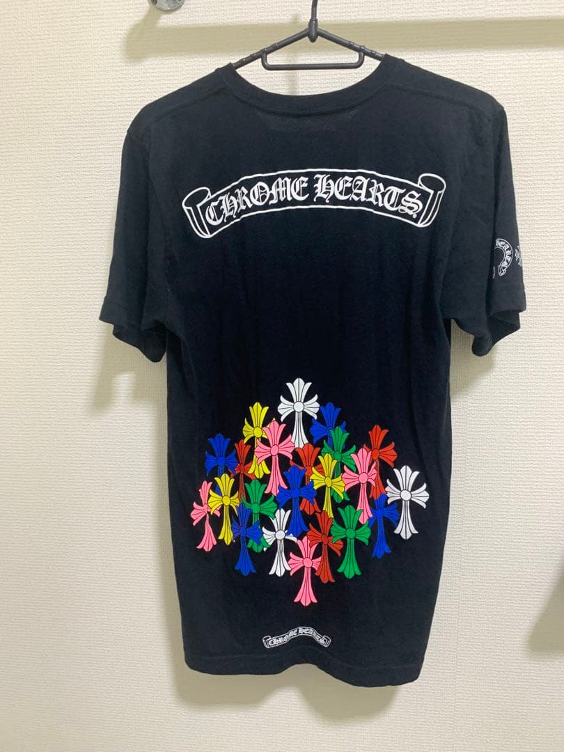 正規品】Chrome Hearts マルチカラーセメタリークロスTシャツ