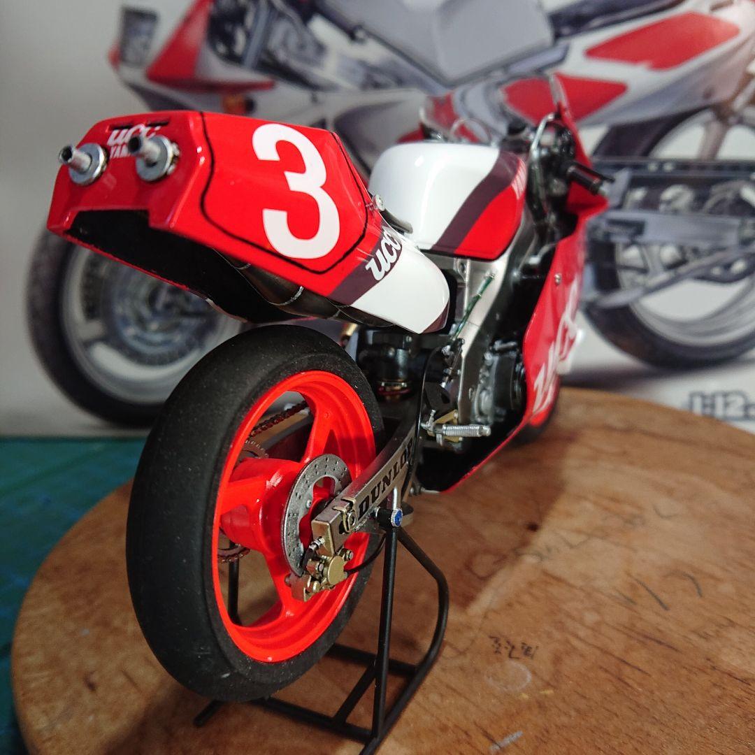 ヤマハ TZR3MA(改)88\"TZ250M本間利彦仕様 完成品 ハセガワタミヤ