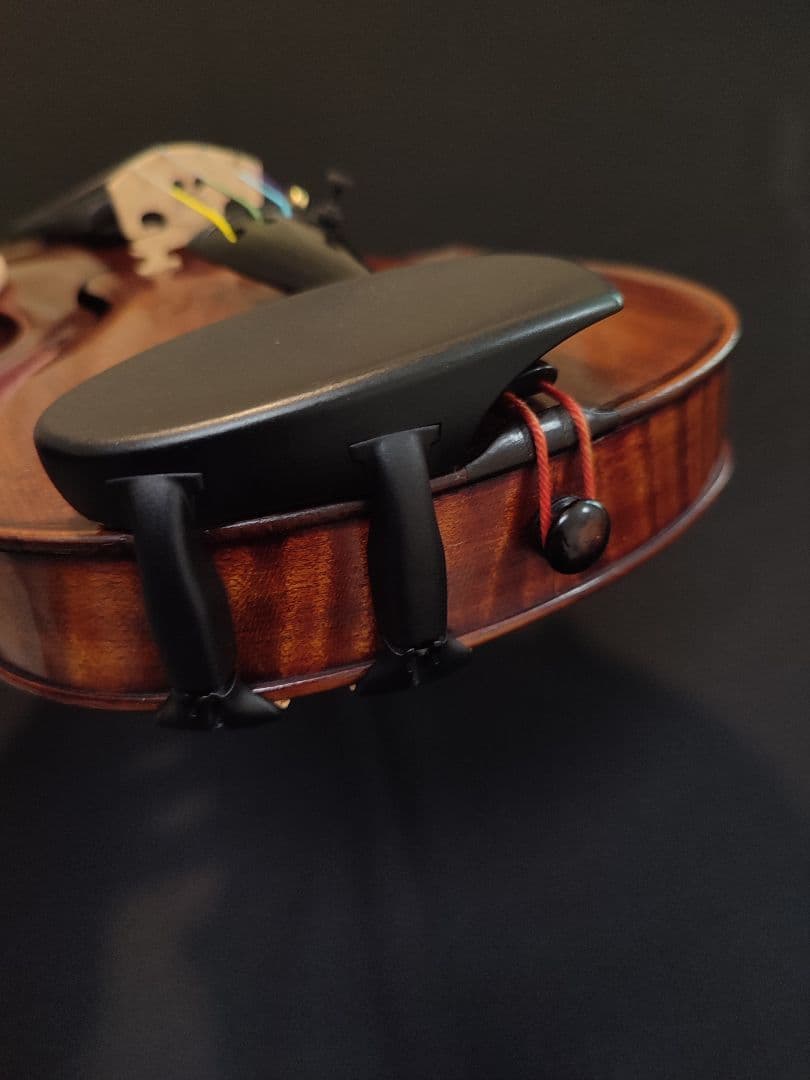 バイオリン　アンティークジャーマン１/2　弦・駒新品交換済　弓・ケース・肩当付属