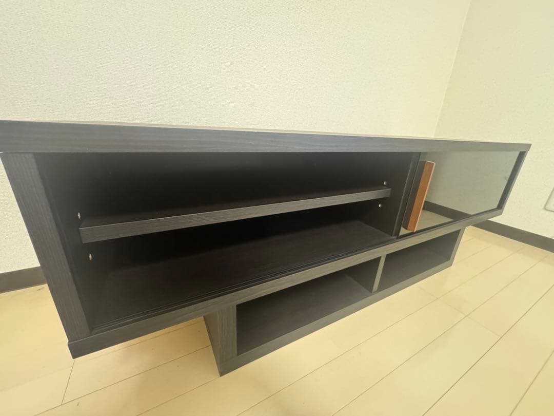 フランフラン テレビボード 黒色 セルタ