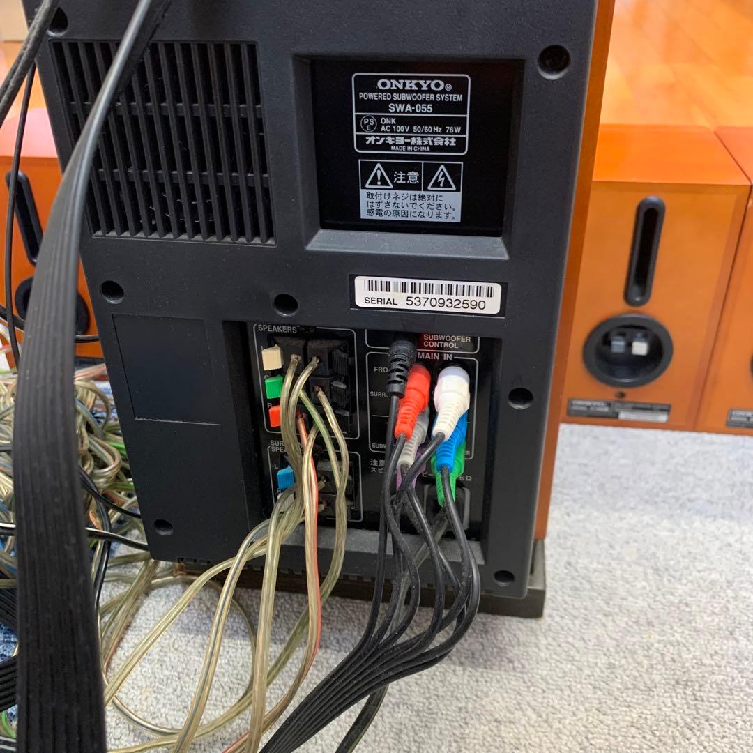 ❀⊶ONKYO オンキョー 5.1CH サウンドシステム SWA-005