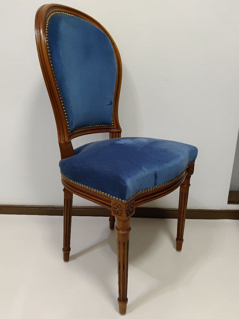 ④ 1脚 France chair フランス アンティーク チェア 匿名配送