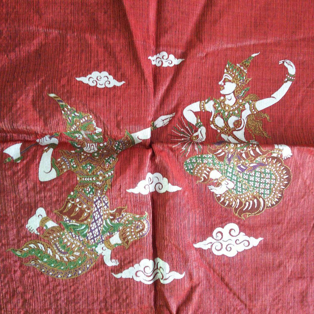 ヴィンテージ タペストリー タイ 伝統布絵