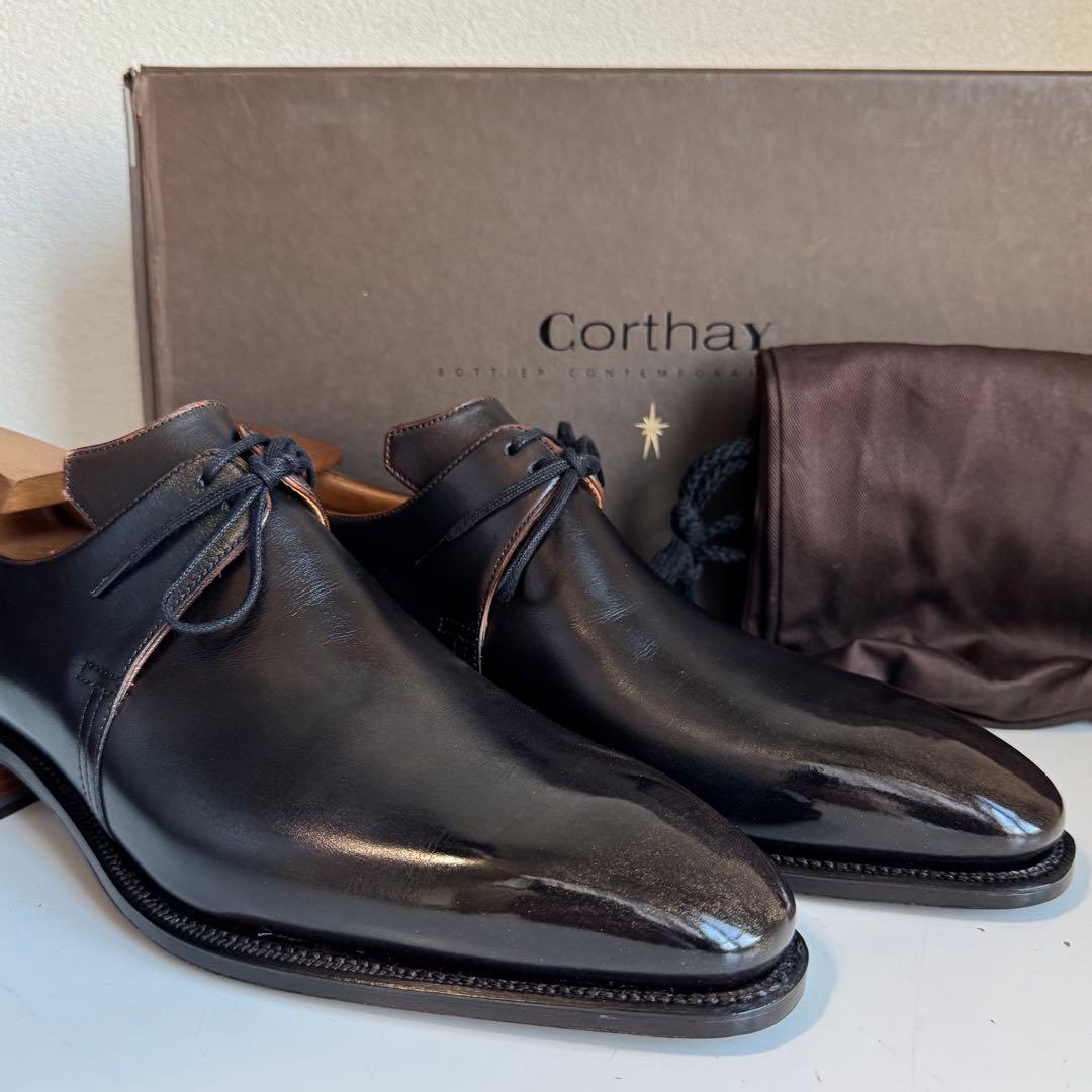 新品　Corthay コルテ　ARCA アルカ　オールドブラック UK7.5