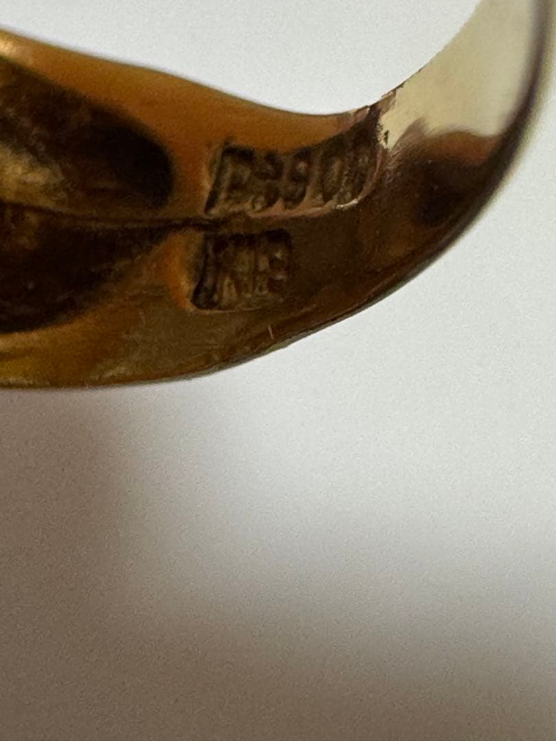 k18 PT900 18号指輪